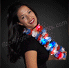 Red White & Blue Light Up Hawaiian Lei - SKU NO: 11015