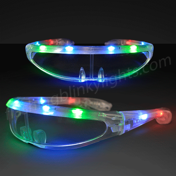 Futuristic LED Sunglasses