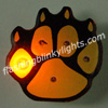 PAW PRINT BLINKING LIGHTS BLUE/YELLOW