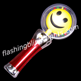 Magic Spinning Smiley Face - Flashing LED lights