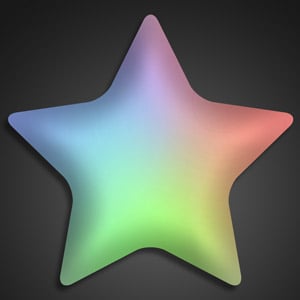 Aurora Star Light Up Pin