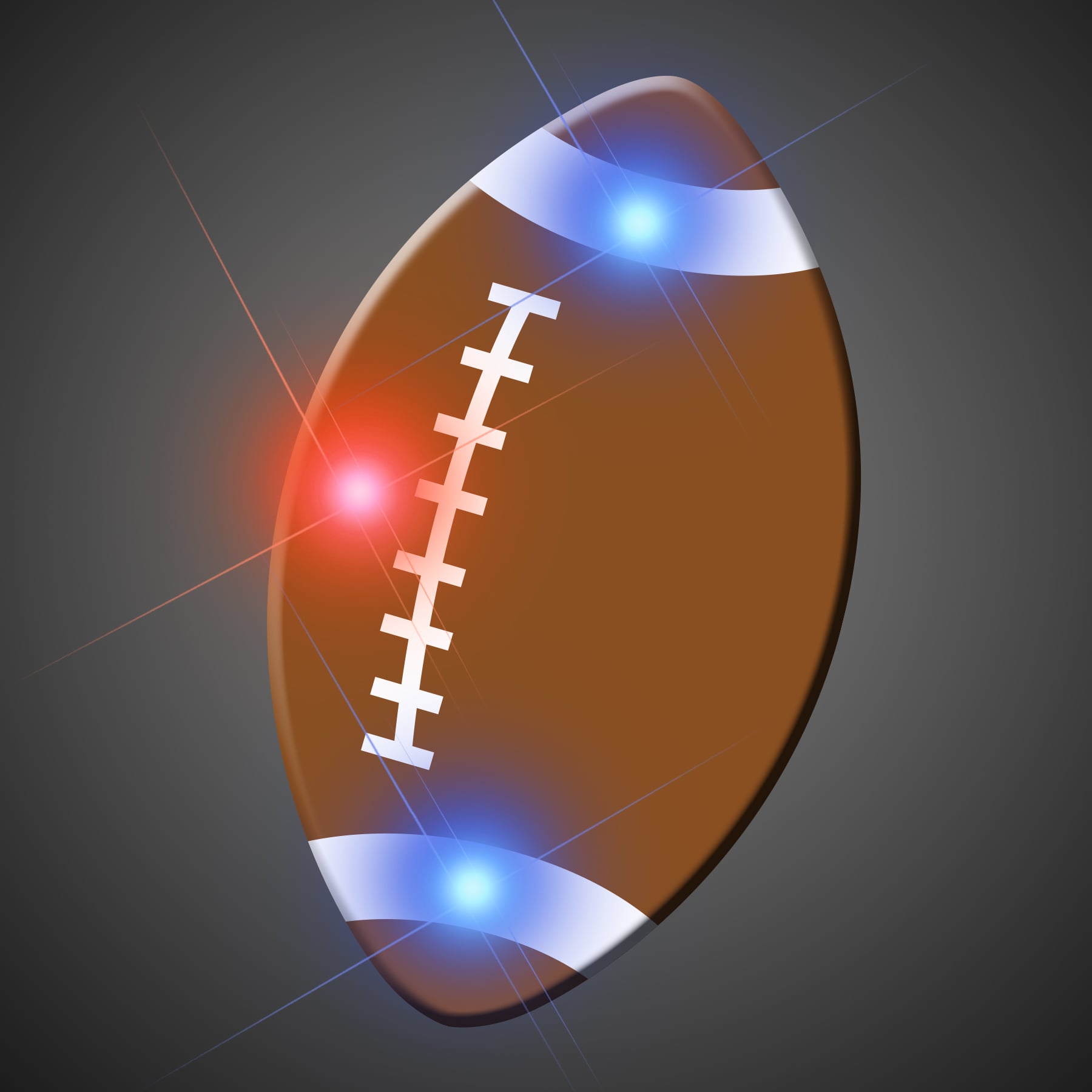 Light Up Football LED Pin