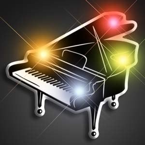 Light Up Piano LED Pin