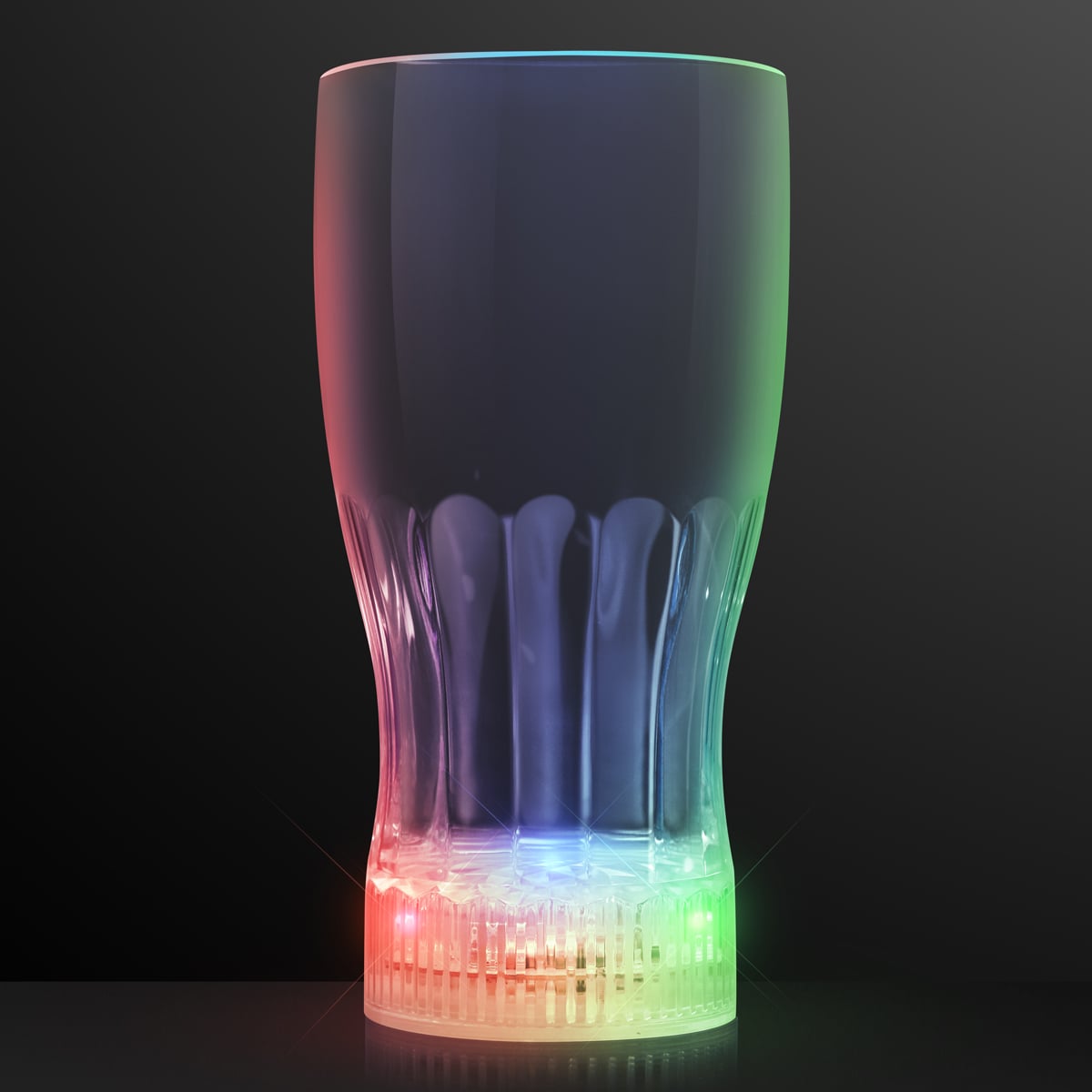 Light Up Cola Drinking Glass