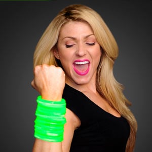 Light Up Green Glow Bracelet 