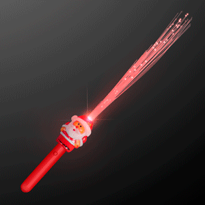 Fiber Optic Santa LED Wand