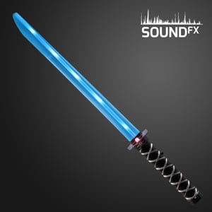 LED Light Up Sound Affect Toy Ninja Sword