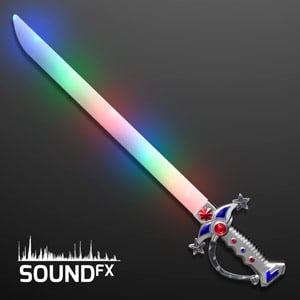 Swashbuckler LED Pirate Swords with Battle Sound Effects