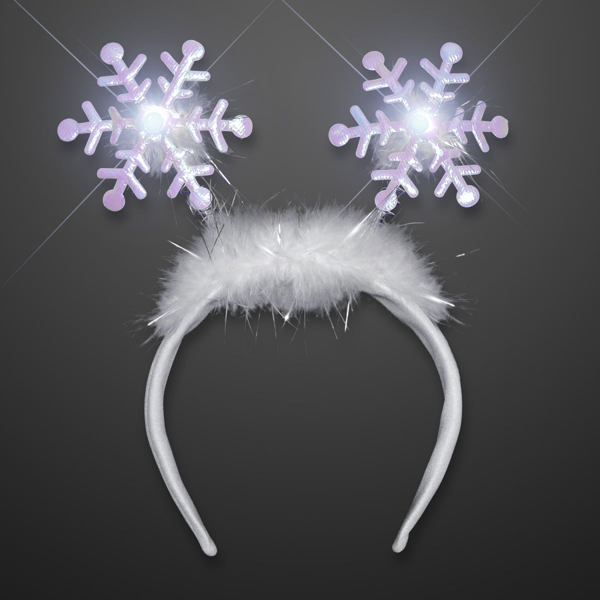 Snowflake Light Up Head Boppers