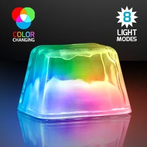 Multicolor LED Light Up Ice Cubes