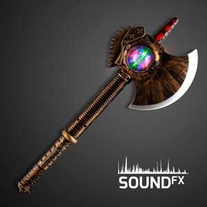 LED Light Up Sound Activated LED Medieval Axe