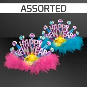 Light Up New Years LED Princess Star Tiara