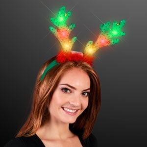 Christmas Light Up Headwear 