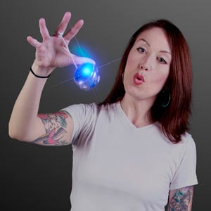 LED Light Up Blue Flashing Yo-Yo