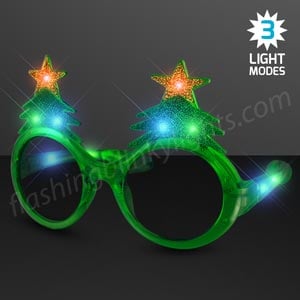 CHRISTMAS HOLIDAY Green Sequin Light Up Neckties with JADE Flashing LEDs 