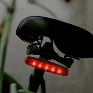 Foonee Creative Rear Bike Light Waterproof Warning Tail Balls Light Night Cycling Safety LED Night Light Bike Tail Light