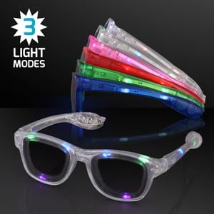Light Up Assorted Colors LED Party Shades