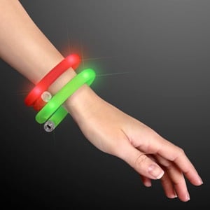 Flash Bracelet Light Up Christmas Assortment