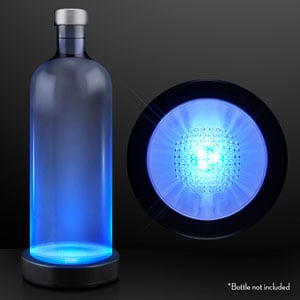 LED Blue Light Up Bottle Bases Glorifier