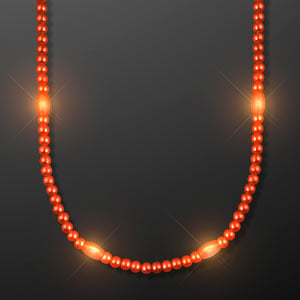 Outrageous Orange LED Light Up Beads