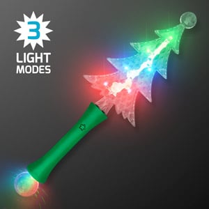 Crystal Christmas Tree Light Wand