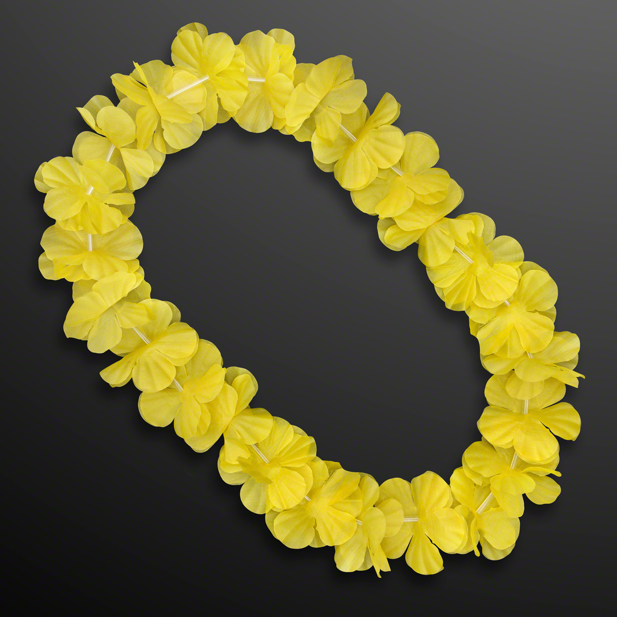 Yellow Flower Lei Necklace