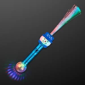 Deluxe Light Up Snowman Toy Wand