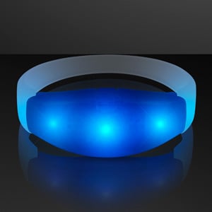 Light Up Blue Illumination Stretch Bracelet