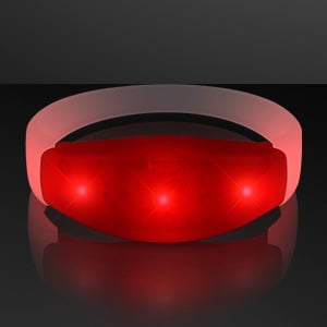 Light Up Red Illumination Stretch Bracelet