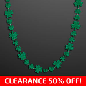 NON-Light Up Lil' Shamrock Beads for St. Paddy's Day