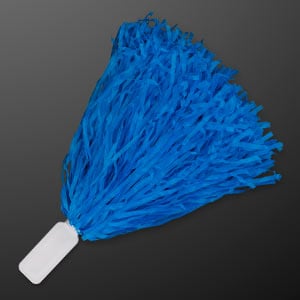 NON-Light Up Blue Pom Poms Toy