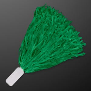NON-Light Up Green Pom Poms Toy