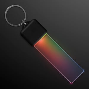 Multicolor Light Up LED Keychain