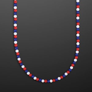 Patriotic Beads with Breakaway Clasp