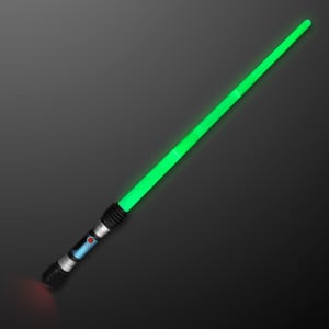 Expandable Green Saber Light Up Sword