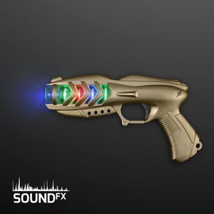 Light Blaster Space Gun, Spinning Toy with Sound