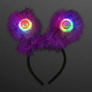 LED Wiggly Eyes Light Up Head Boppers