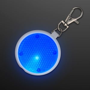 Blue Safety Blinkers, Keychain Flashlight