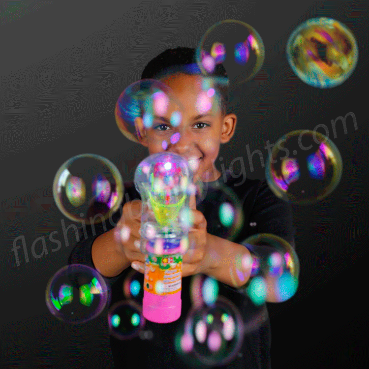 Flashing Lights Fantasy Bubble Gun/Octopus/ Kids Party Gifts 