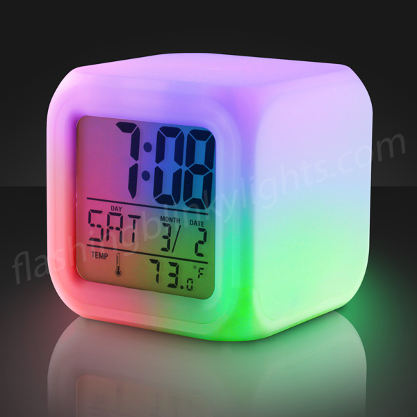 Color Changing LED Light Up Alarm | FlashingBlinkyLights