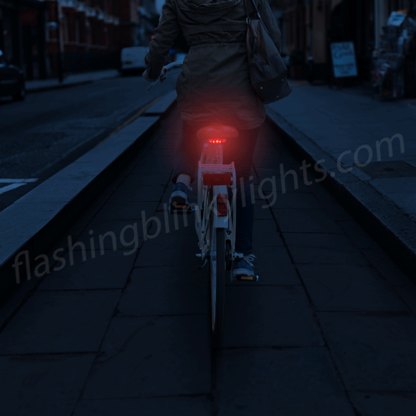 ETOPSTECH Laser Lane Bicycle Tail Light with Virtual Bike Lane 