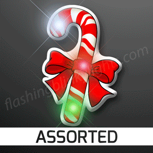 Christmas Flashing Pins Assorted Pack