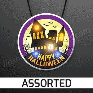 Halloween Light Up Necklaces Assortment