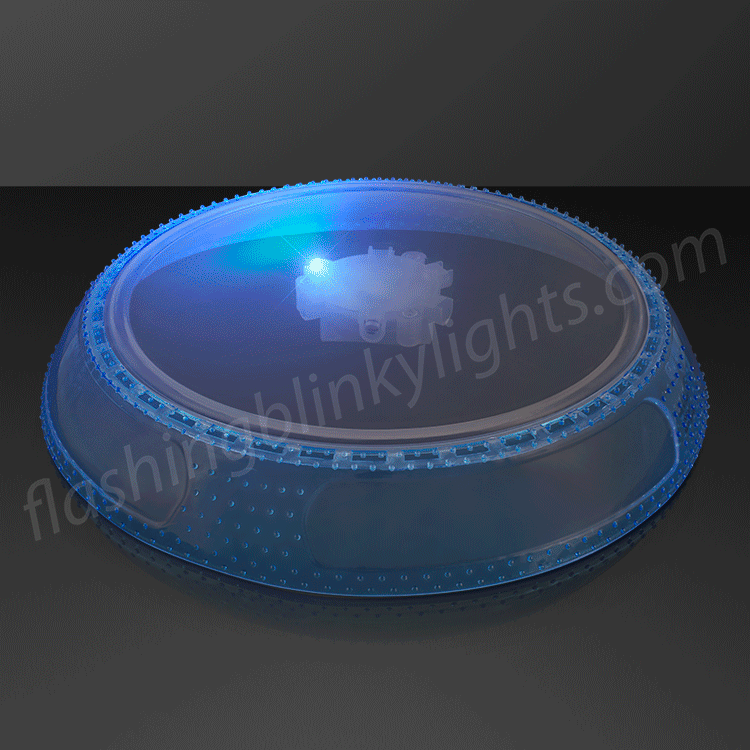 Details about   Colored LED Light up Spinning Flying Disc Saucer Pull String Kids Toy Part 