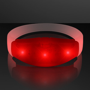 Light Up LED Bracelets by FlashingBlinkyLights.com