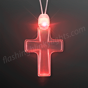 Light Up Cross Necklace