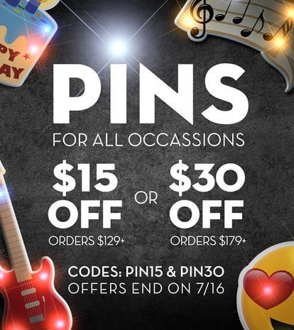 Pins and Body Lights promotional banner