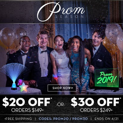 Prom Themed Promotional Offer
